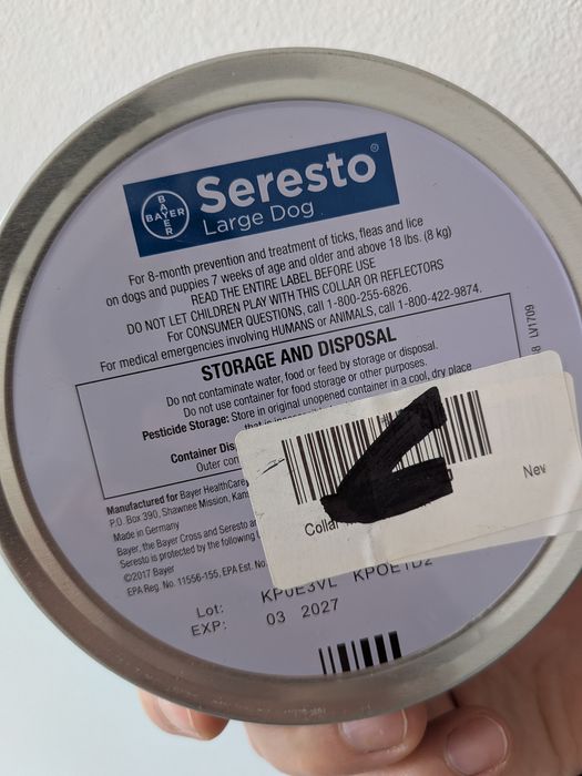 Противопаразитна каишка Seresto