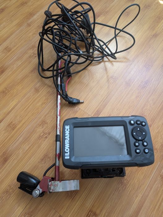 Sonar Lowrance hook2 4x row, sonda hook2 bullet skimmer