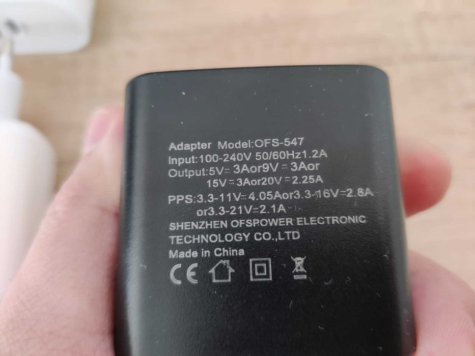 Set 5 Incarcatoare rapide 20-65W OnePlus, OPPO, ZUZG, Choetech, OFS