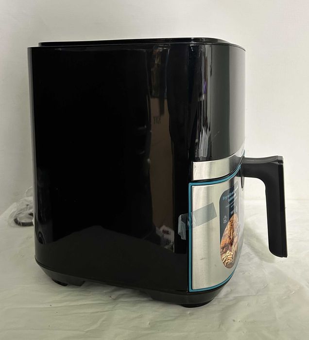 НОВ Еър фрайър Cecotec Cecofry Full Inox 5500 Pro – 5.5L, 1700W + Гаранция