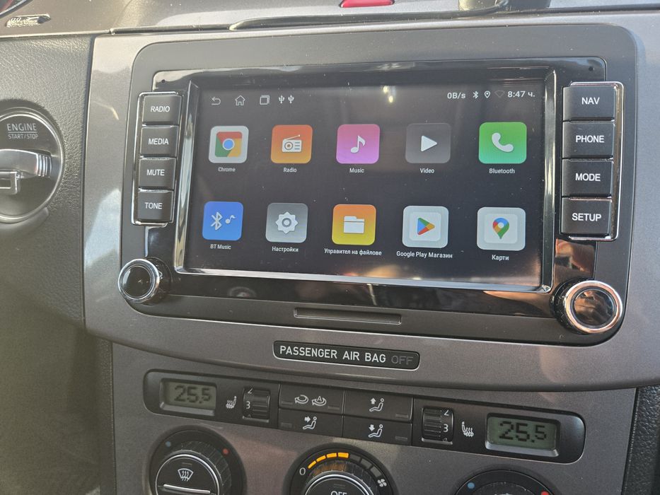 Android 14.0 Multimedia VW Golf 5, 6, Polo, Passat b6, b7, Touran, Tig