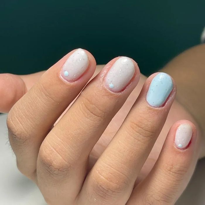 Маникюр гель покрытие!