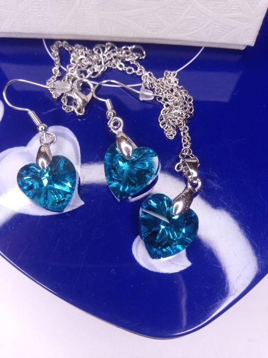 Комплект колие и обици