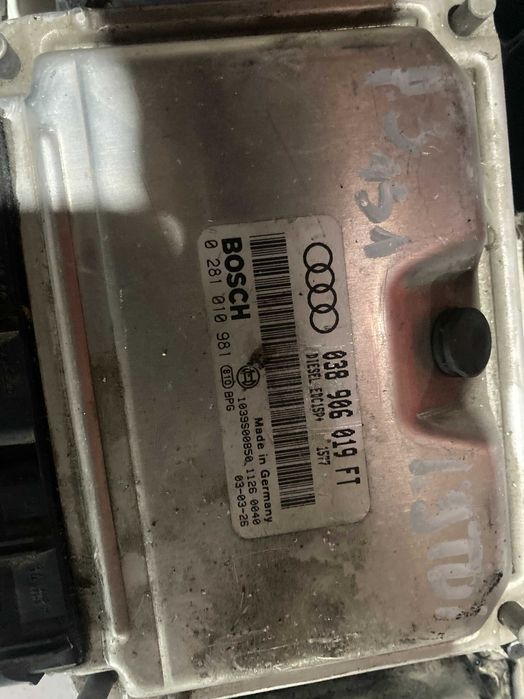 Компютър еку ecu електронен блок двигател Ауди а3 1.9тди 131кс ASZ