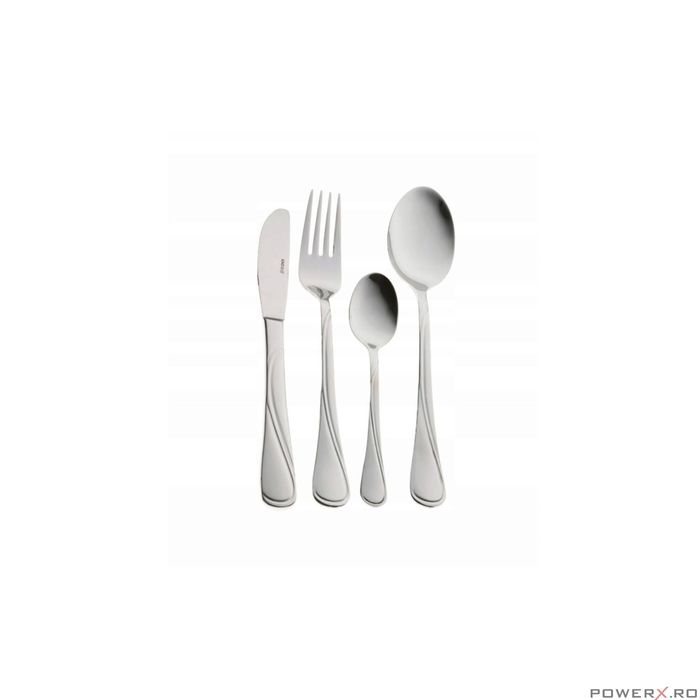 Set tacamuri inox, 24 piese, finisaj satinat, Kinghoff