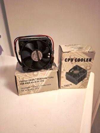 Vand Cooler CPU AMD K6/2-3, sau Pentium/ Celeron, nou