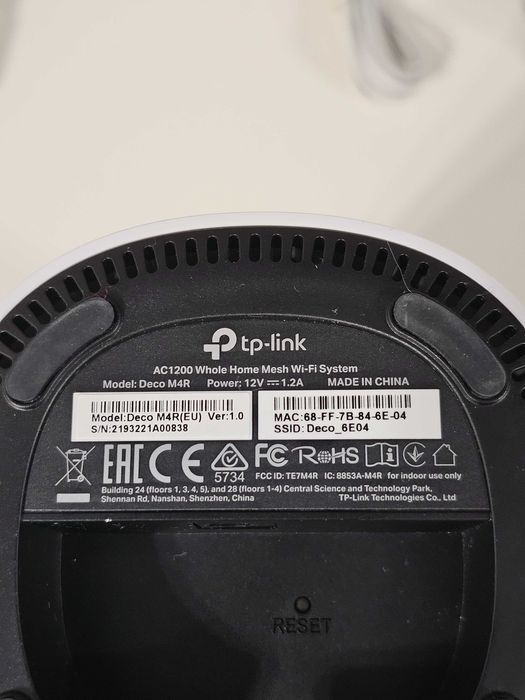 Pachet 6 routere Tp Link M4R AC1200 Mesh Wifi System