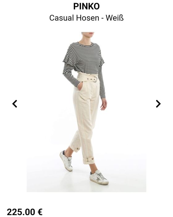 Pantaloni chinos Pinko