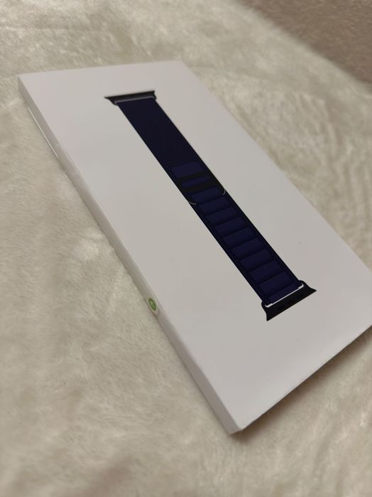 MYPX3ZM/A Apple Watch 49mm Ultra Navy Black Titanium Alpine Loop M