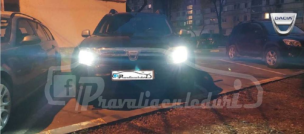 Becuri led leduri canbus pentru pozitii Dacia Duster 1