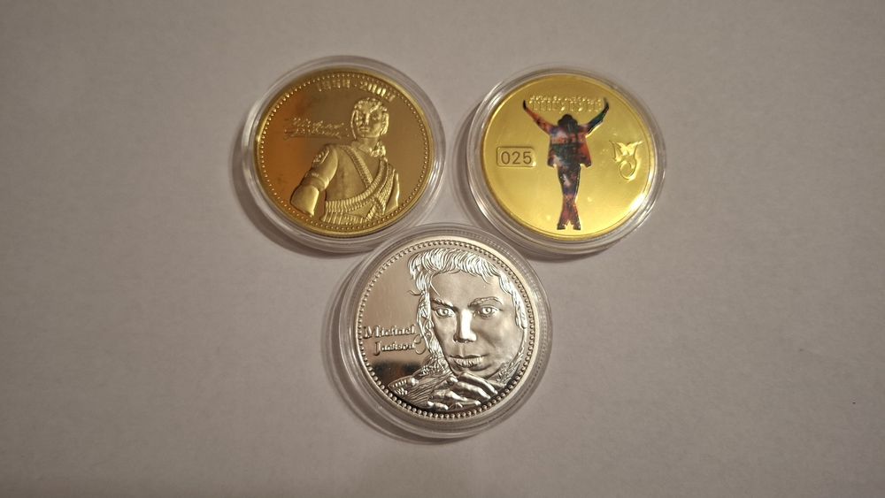 Monede Michael Jackson / Queen (Freddie Mercury) / Elvis  Presley