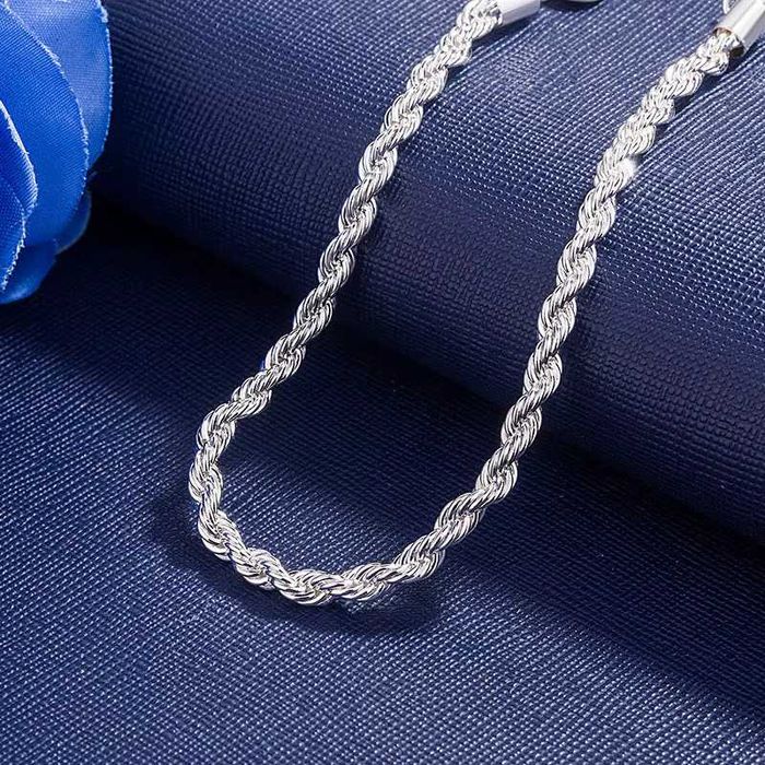 Bratara argint rope