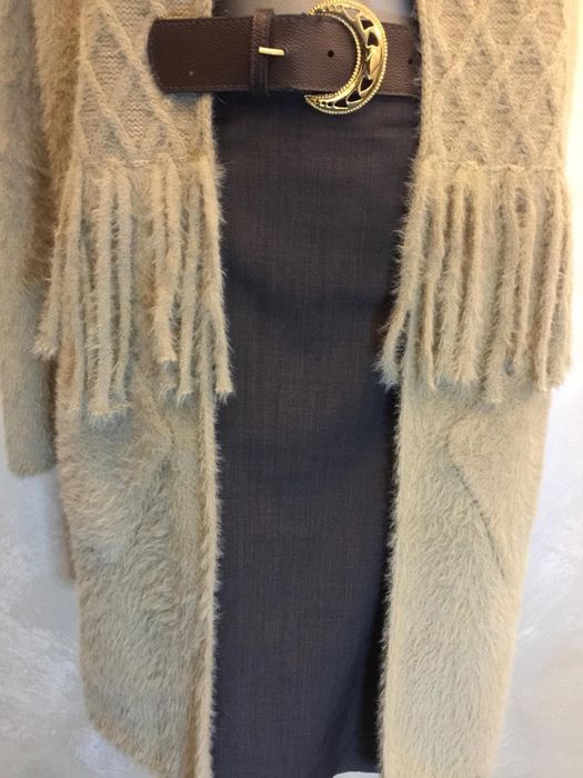 Cardigan bej marime universala