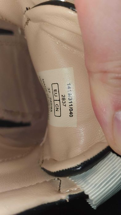 Pantofi de damă nr. 37 Pull&Bear Spain piele