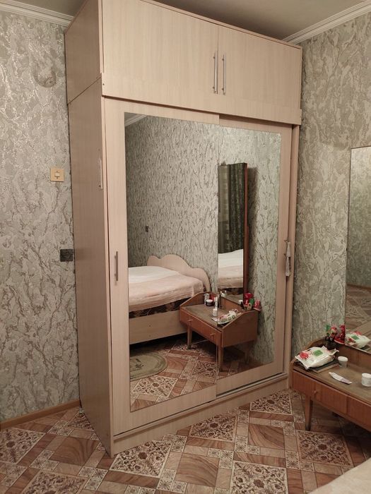 Спальный гарнитур, шкаф+кровать 145×200