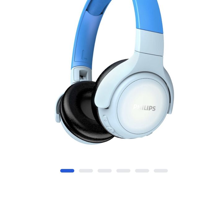 Casti Audio pentru copii Over-Ear Philips, TAKH402BL/00, bluetooth