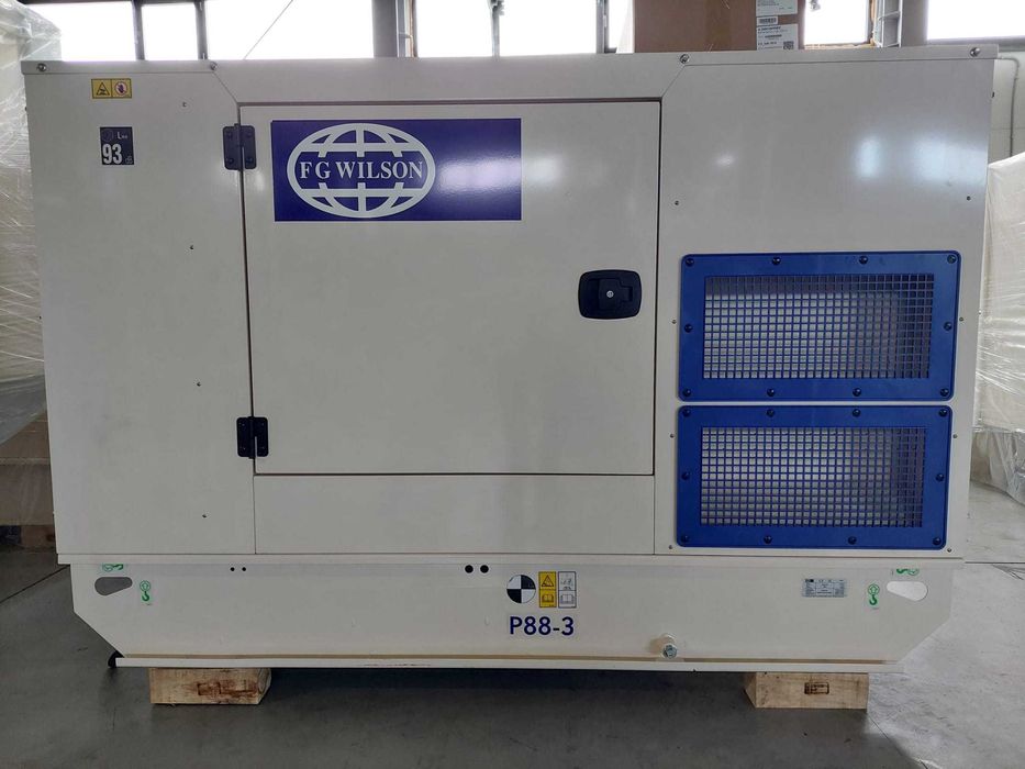 Stoc Generator industrial Perkins 88 kva - 72.5 kw nou cu garantie 24 luni, 2026