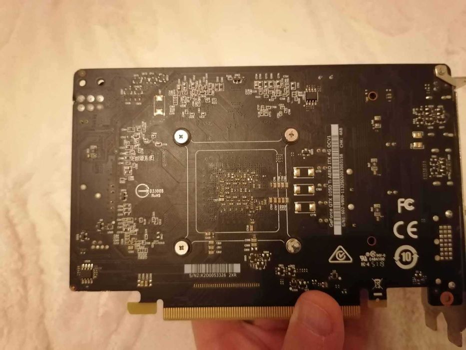 Folosita GTX 1050 Ti AERO ITX OCV1 4GB GDDR5 fara alimentare pcie