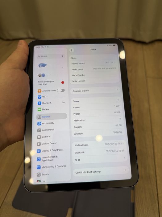 IPad mini 6, 64 gb.