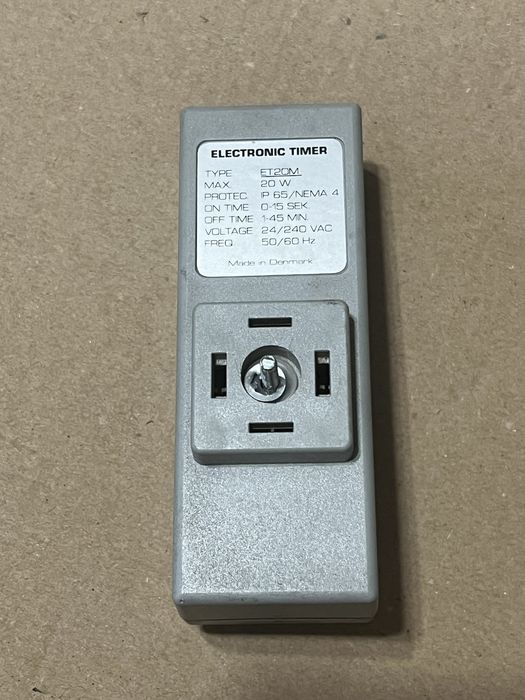 Danfoss ET20M Electronic Timer 24-240VAC IP65 Solenoid Valve Timer Industrial+ Mufa mPm B-12 cu cablu 4-5m
