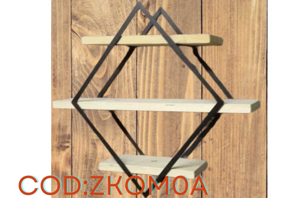 Confecționez Etajere și Ornamente Personalizate din Fier și Metal