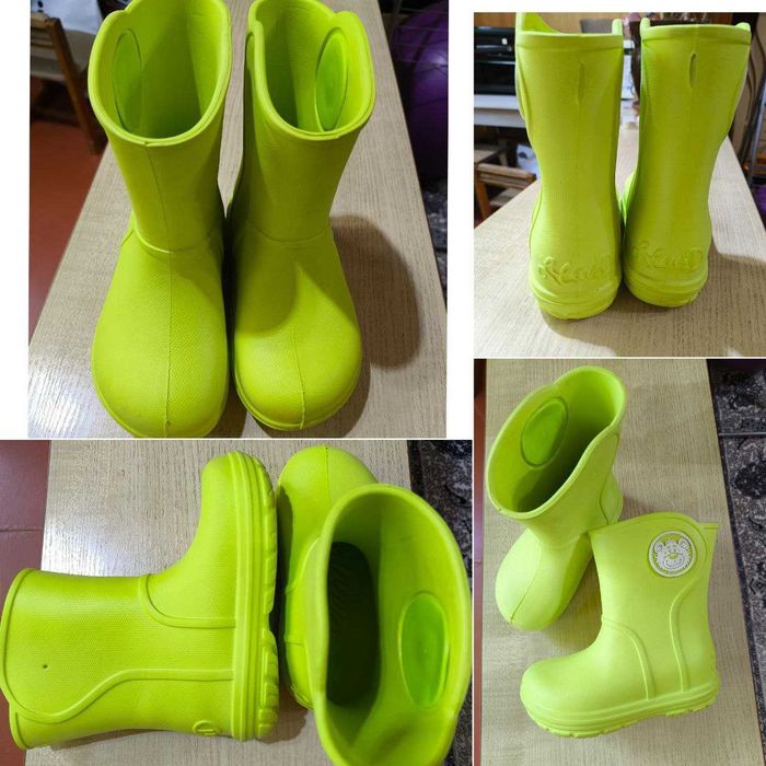 Детские резиновые сапоги