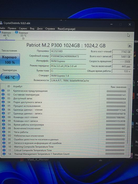 Ssd m2 Nvme 1tb.