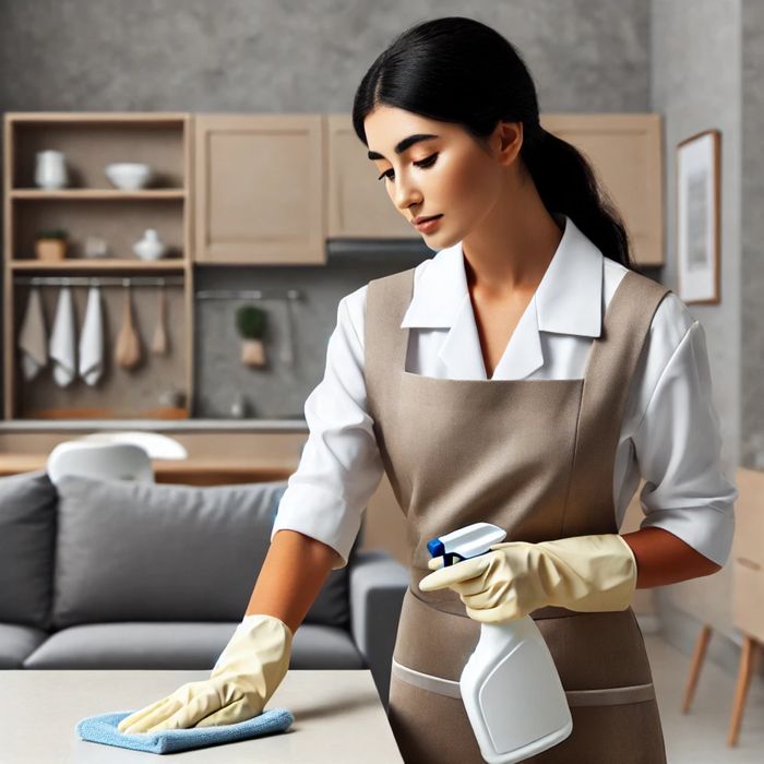 Уборщица. керак.