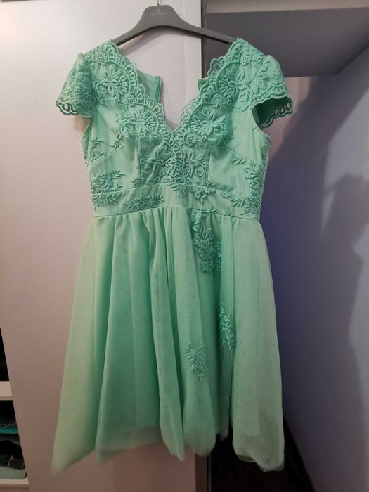 Rochie cununie turcoaz mărimea M/L