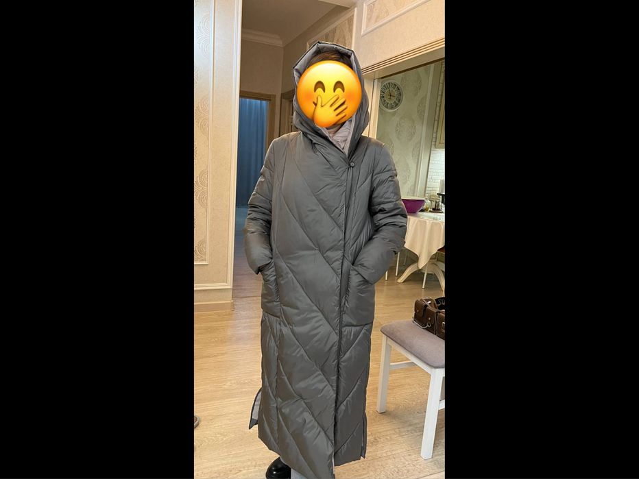 Плащ на зиму длинный