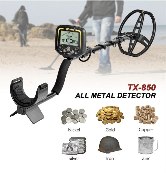 Detector metale cu accesorii