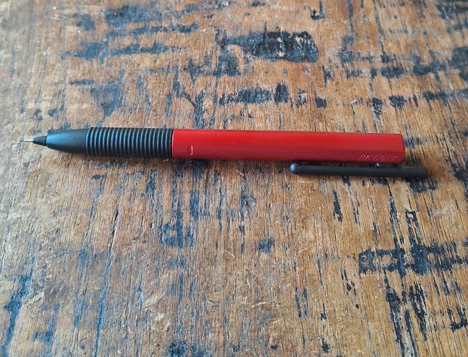 механичен молив Лами Lamy Tipo 0.7 мм графит червен рядък модел