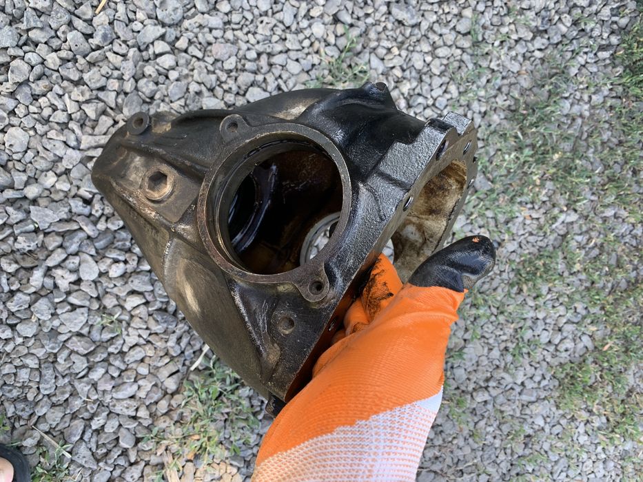 Разобранный редуктор 3.07 с абс мерс w202