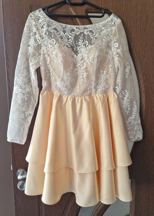 Официална рокля SHEIN Belle
Елегантна луксозна рокля
с дантела в цвят