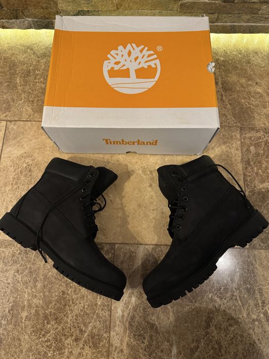 Timberland 6inch ghete Negre 44