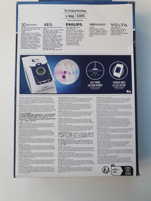 Нови торбички за прахосмукачка