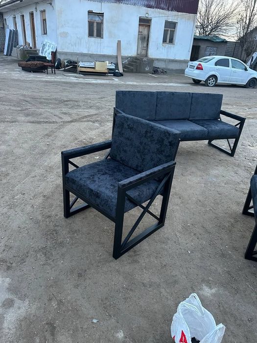 Диван кресло в стиле лофт