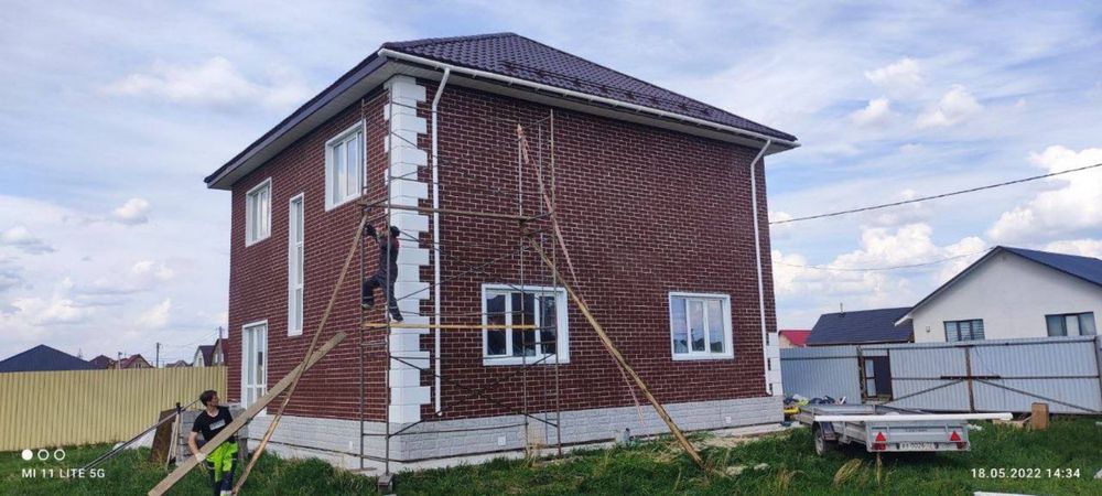 Термопанели с мраморным клинкером