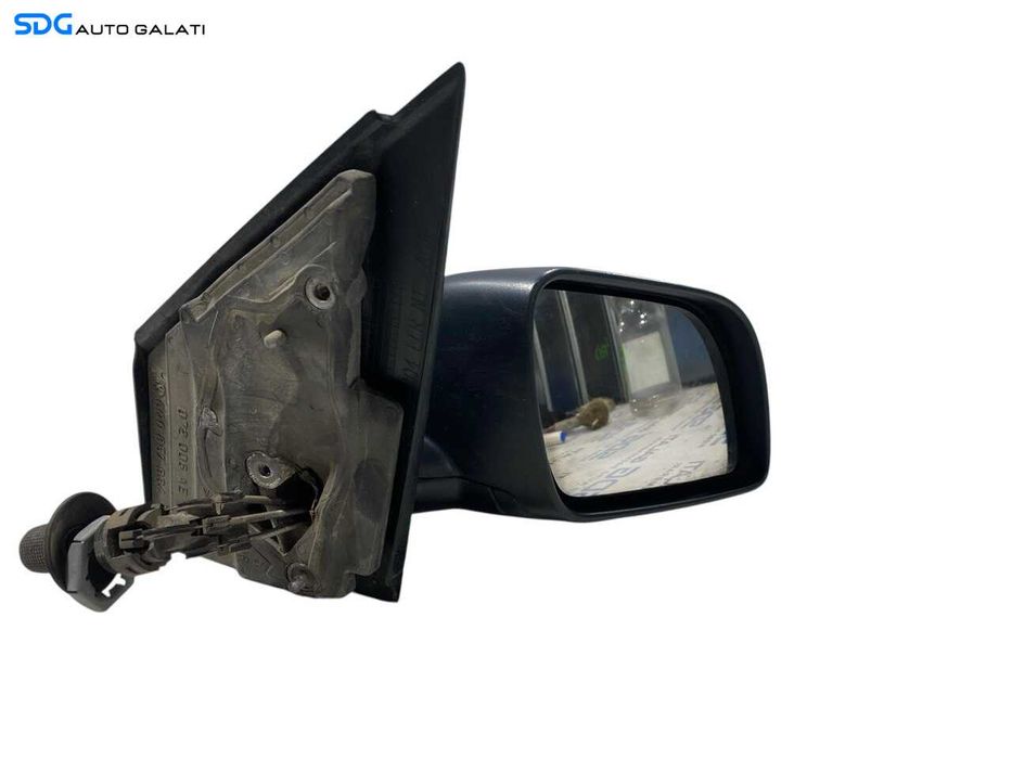 Oglinda Dreapta Manuala Volkswagen Polo 9N 2002 - 2009 Cod 600857934 Culoare neagra [L6459]