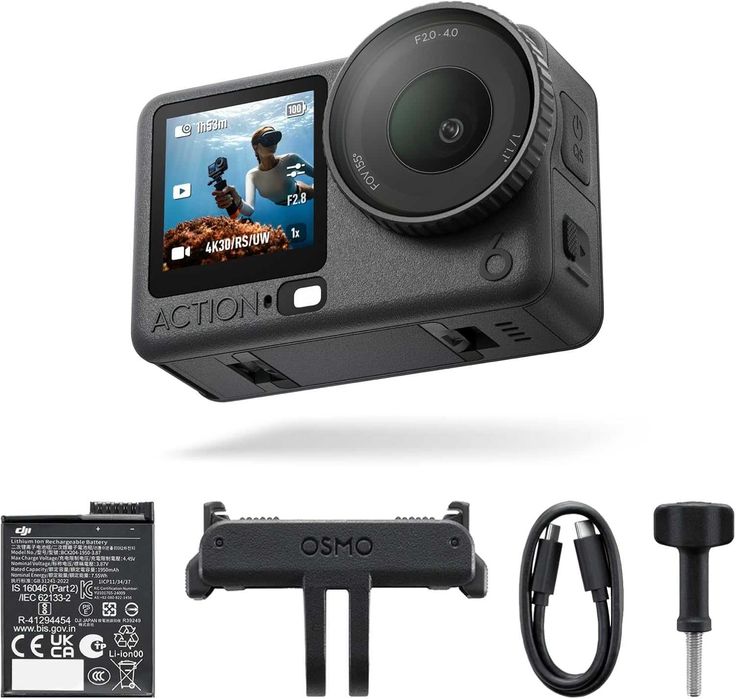 Екшън Камера DJI Osmo Action 6 Essential Combo, НОВО