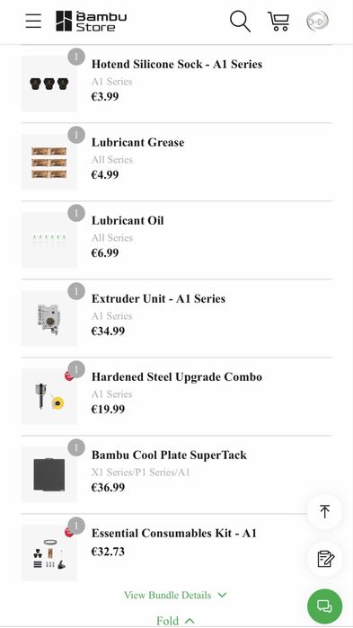 Bambu Lab A1 combo + Sunlu S4 Filament dryer + Piese + Garanție