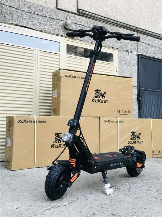 НОВО! KuKirin G2 Master Електрическа Тротинетка  Скутер 2х1000W/52V 20.8ah