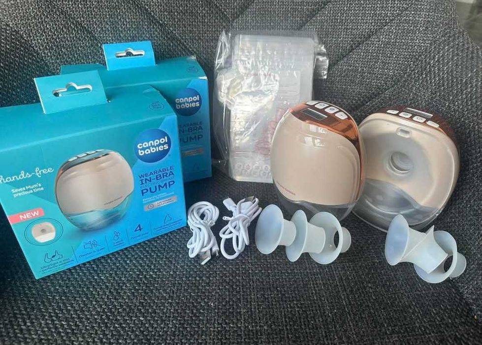 2бр Помпа за кърма Canpol handsfree