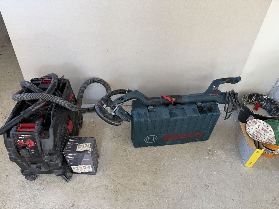 Жираф bosch gtr 550 + прахосмукачка parkside