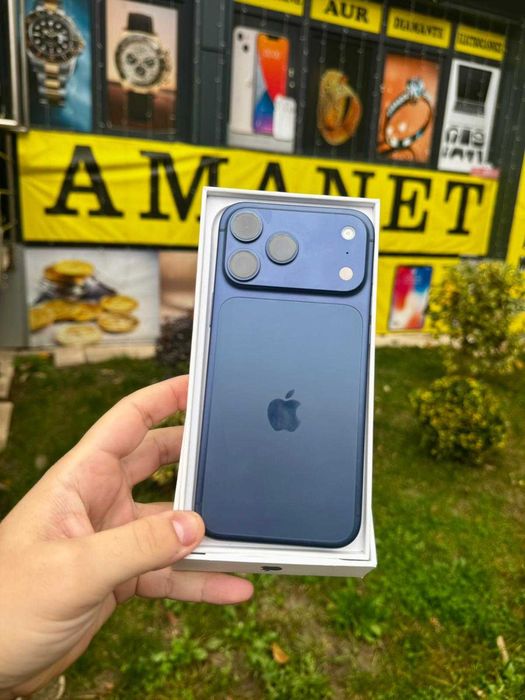 iPhone 17 Pro Max / Deep Blue / 256GB / NOU + Factura