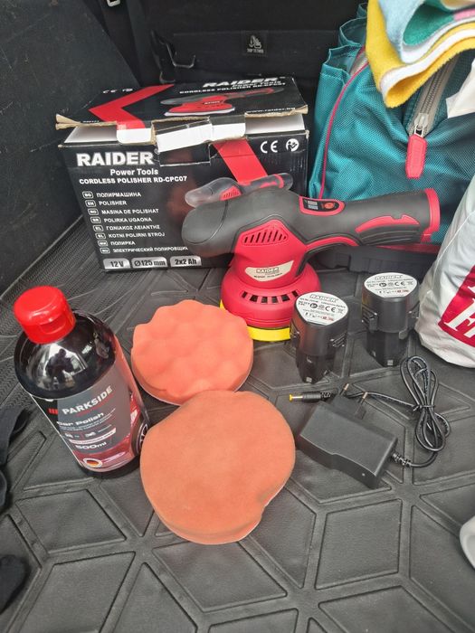 Полир Машина Raider Pro