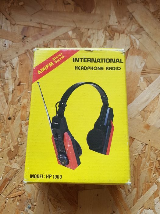 Căști radio vechi hp 1000