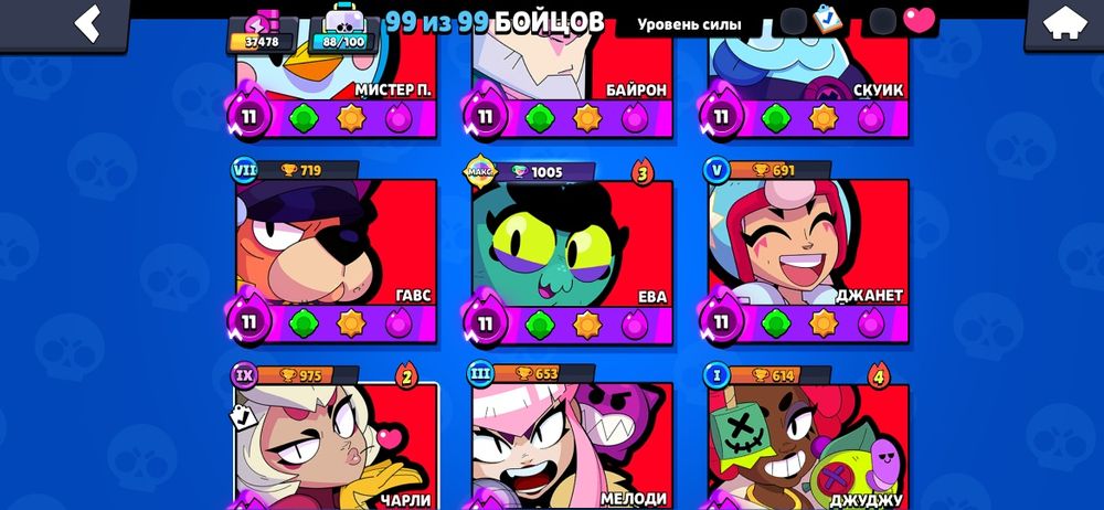 Продам игровой профиль Brawl Stars
