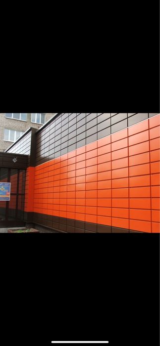 Фасады Зданий Травертин металлосайдинг