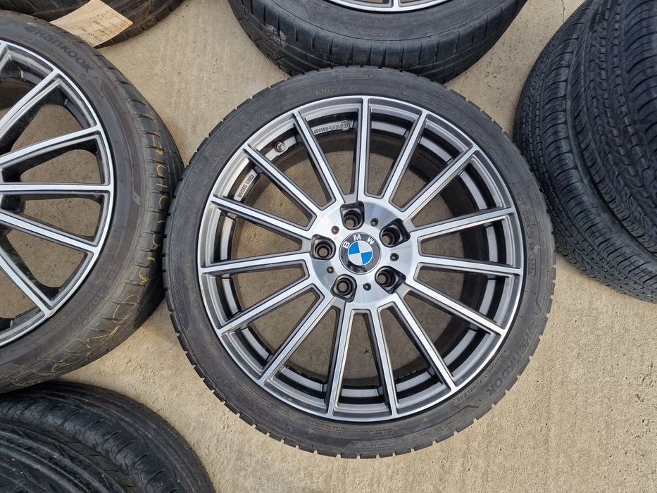 Jante aliaj BMW 225/40zR19 anvelope vara  ( HANKOOK ) DOT 2524